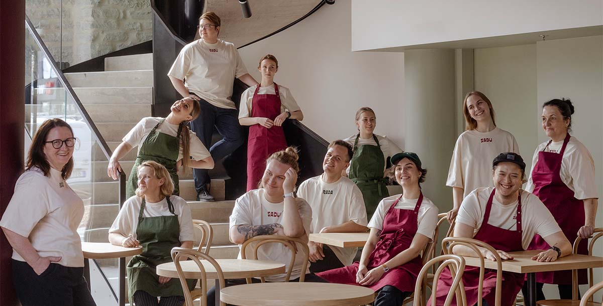 Sadu Resto ja Raba Kohvik team